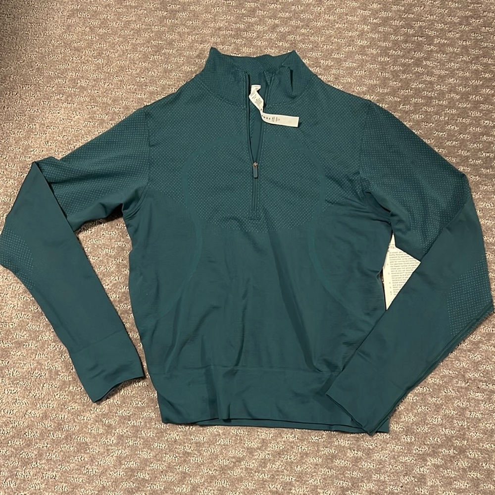 Lululemon swifty relaxed half zip